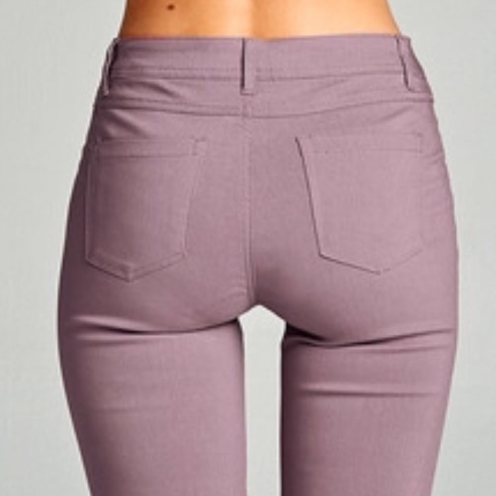 Casual Essentials • white skinny jeggings pants - Picture 3 of 5